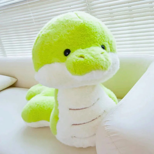 Cute Snake Plush Soft Toy – Ultra Soft Cartoon Snake Doll for Kids & Home Decor