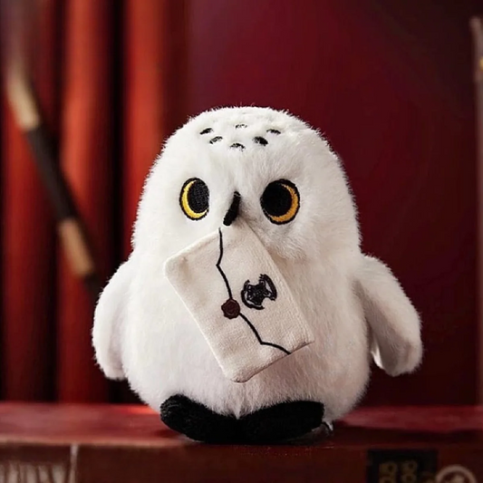 Cute Owl Plush Keychain – Soft Mini Owl Bag Charm & Car Key Holder